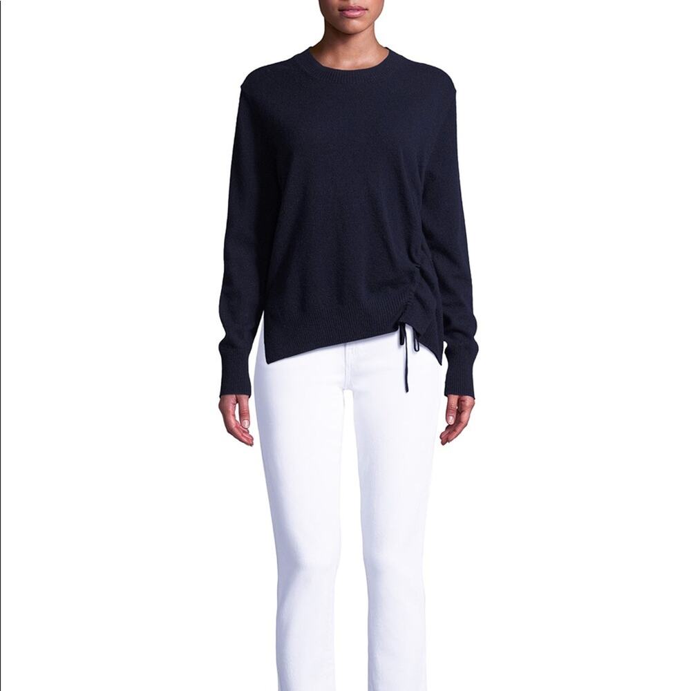 Vince Cashmere Navy Blue Sweater
